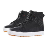 Chaussures Moto Furygan STOCKTON AIR D3O® — Homologué CE Noir - Rouge - LE PRATIQUE DU MOTARD