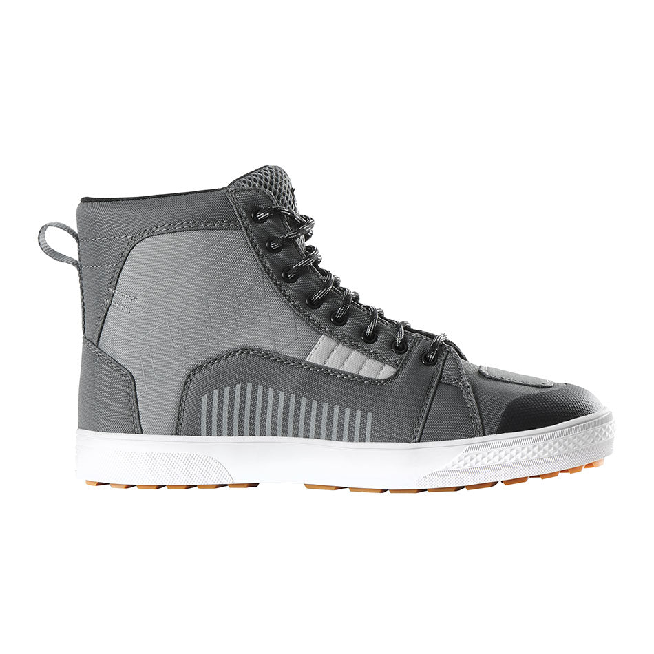 Chaussures Moto Furygan STOCKTON AIR D3O® — Homologué CE Pearl - Gris anthracite - LE PRATIQUE DU MOTARD