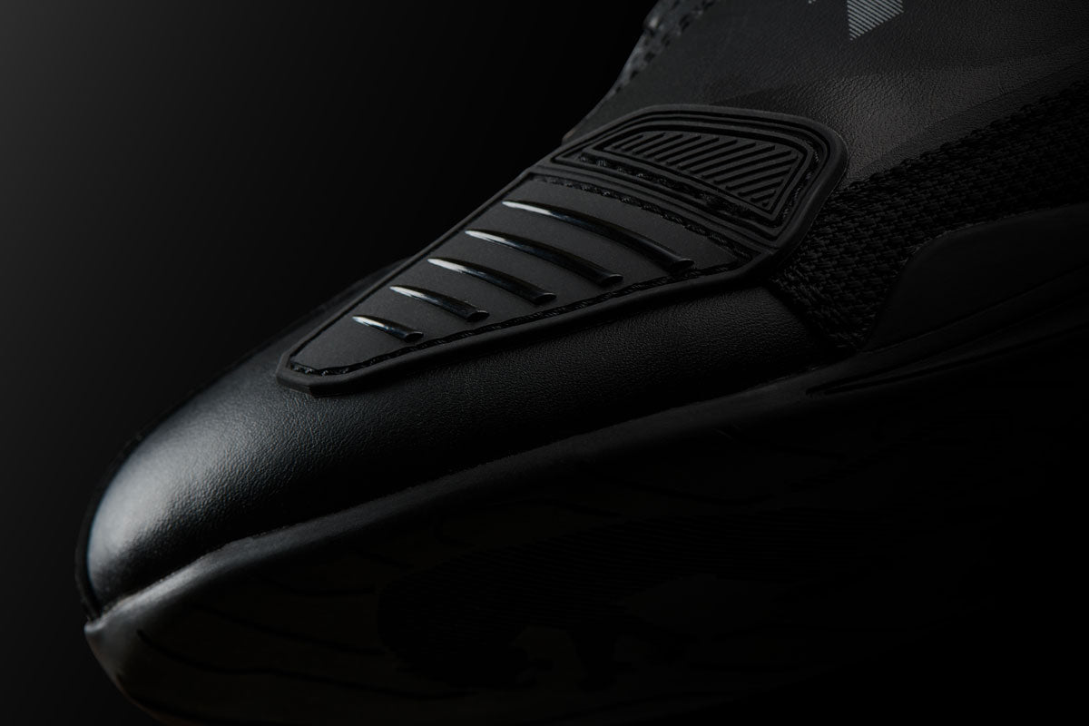 Chaussures Moto Femme Étanches | Furygan™ V5 D3O® Lady WP Noir Anthracite — détail