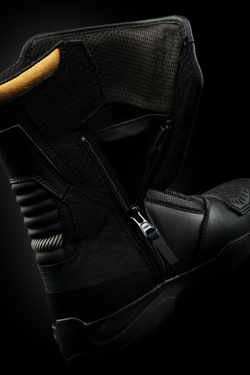 Bottes Moto Touring Homme Étanches | Furygan™ Boot GT D3O® Evo Noir — détail