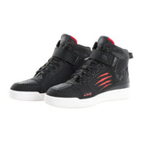 Chaussures Moto Furygan TARMAC D3O® — Homologué CE Noir - Rouge - LE PRATIQUE DU MOTARD