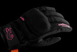 Gants Moto Furygan JET LADY ALL SEASONS D3O® EVO Noir - Rose — Certifié CE - LE PRATIQUE DU MOTARD