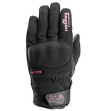 Gants Moto Furygan JET LADY ALL SEASONS D3O® EVO Noir - Rose — Certifié CE - LE PRATIQUE DU MOTARD