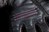 Gants Moto Furygan TD AIR LADY Noir - Blanc - Rose — Certifié CE - LE PRATIQUE DU MOTARD