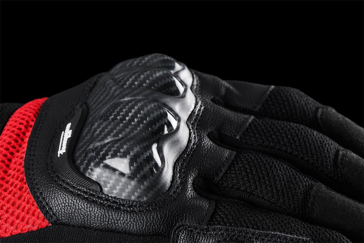 Gants Moto Furygan GALAX EVO Noir - Rouge — Certifié CE - LE PRATIQUE DU MOTARD