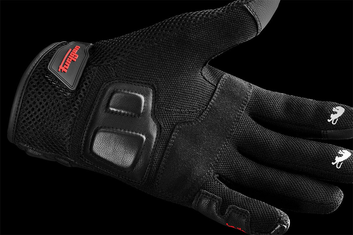 Gants Moto Furygan TD12 EVO Noir — Certifié CE - LE PRATIQUE DU MOTARD
