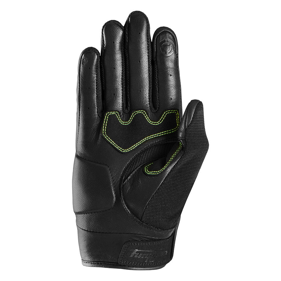 Gants Moto Furygan SHADE Noir - Jaune stab — Certifié CE - LE PRATIQUE DU MOTARD