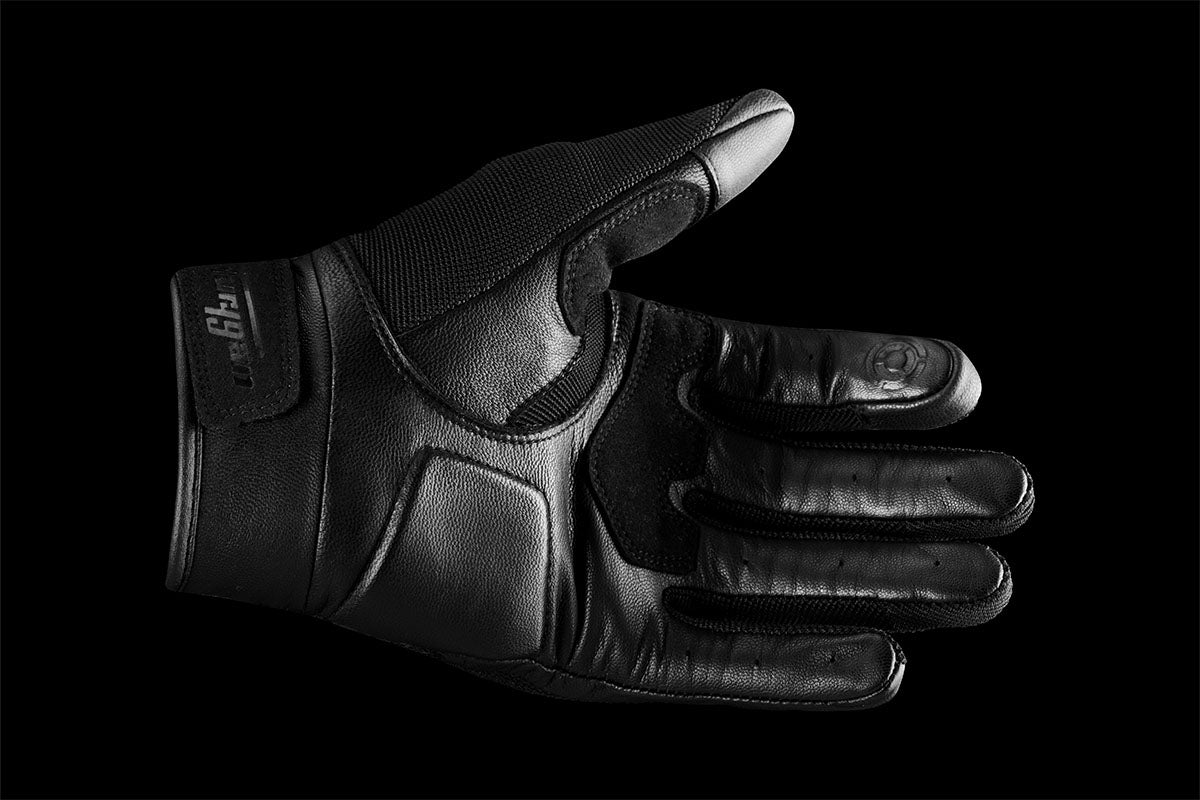 Gants Moto Furygan SHADE Noir - Blanc — Certifié CE - LE PRATIQUE DU MOTARD