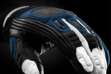 Gants Moto Furygan BALMAZ ALL SEASONS Noir - Bleu - Pearl — Certifié CE - LE PRATIQUE DU MOTARD