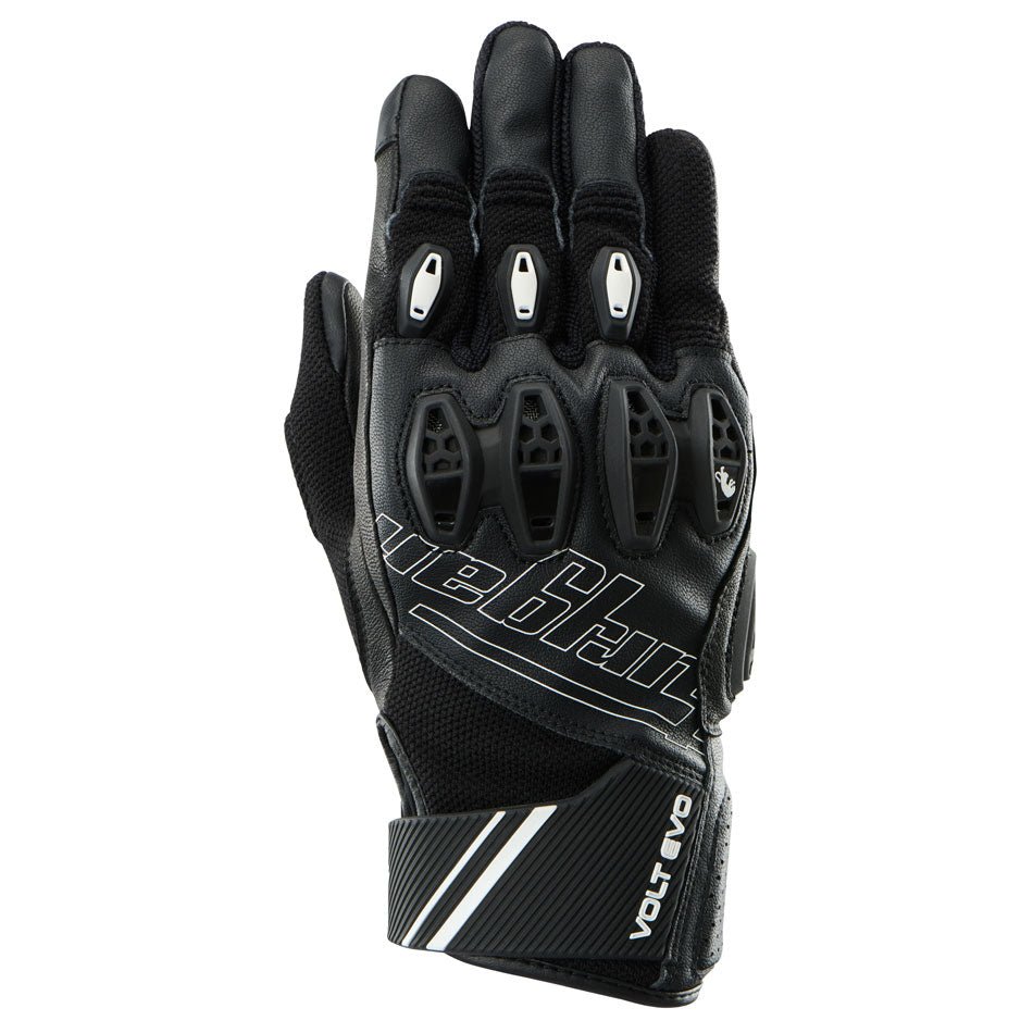 Gants Moto Furygan VOLT EVO Noir - Blanc — Certifié CE - LE PRATIQUE DU MOTARD
