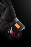 Gants Moto Furygan JET NEON D3O® LADY Noir - Blanc - Rose — Certifié CE - LE PRATIQUE DU MOTARD
