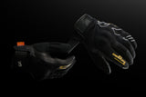 Gants Moto Furygan JET NEON D3O® LADY Noir - Blanc - Or — Certifié CE - LE PRATIQUE DU MOTARD