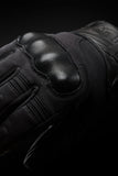 Gants Moto Femme Mi-Saison Homologués CE — Noir, vue detail 3
