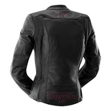 Blouson Moto Furygan ROMY — Protection CE Niveau AAA Noir - Rose - LE PRATIQUE DU MOTARD