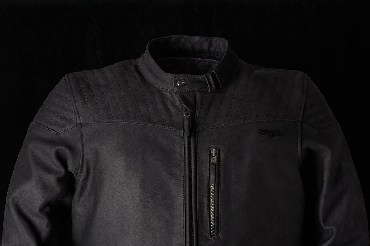 Blouson Moto Furygan CLINT EVO — Protection CE Niveau AA Noir - LE PRATIQUE DU MOTARD