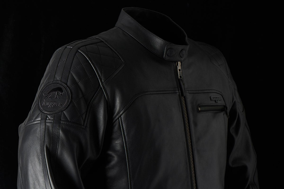 Blouson Moto Furygan LEGEND EVO — Protection CE Niveau A Noir - LE PRATIQUE DU MOTARD
