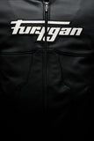 Blouson Cuir Moto Homme Homologué AAA 98 % Cuir — Noir-Blanc, vue detail 3