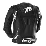Blouson Moto Furygan RAPTOR EVO 3 — Protection CE Niveau AAA Noir - Blanc - Blanc - LE PRATIQUE DU MOTARD
