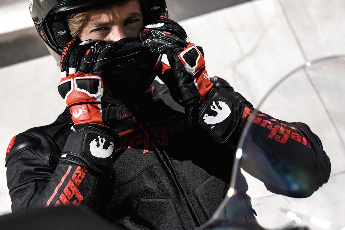 Blouson Moto Furygan RAPTOR EVO 3 — Protection CE Niveau AAA Noir - Rouge - LE PRATIQUE DU MOTARD