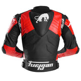 Blouson Moto Furygan SIRIUS — Protection CE Niveau AAA Noir - Rouge - Blanc - LE PRATIQUE DU MOTARD