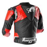 Blouson Moto Furygan SIRIUS — Protection CE Niveau AAA Noir - Rouge - Blanc - LE PRATIQUE DU MOTARD