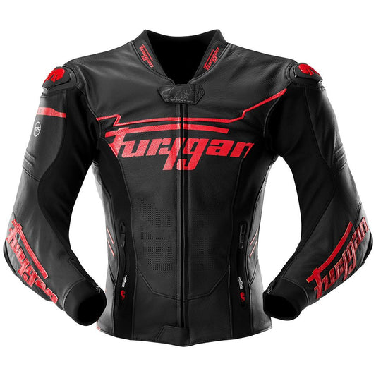 Blouson Moto Furygan SIRIUS — Protection CE Niveau AAA Noir - Rouge - LE PRATIQUE DU MOTARD