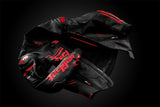 Blouson Moto Furygan SIRIUS — Protection CE Niveau AAA Noir - Rouge - LE PRATIQUE DU MOTARD
