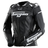 Blouson Moto Furygan RAPTOR LADY — Protection CE Niveau AAA Noir - Blanc - LE PRATIQUE DU MOTARD