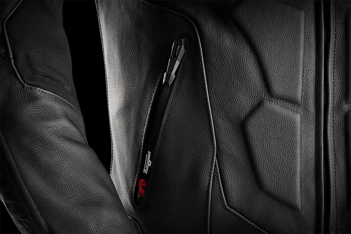 Blouson Moto Furygan GHOST EVO — Protection CE Niveau AAA Noir - LE PRATIQUE DU MOTARD