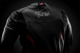 Blouson Moto Furygan HELIX — Protection CE Niveau AAA Noir - Blanc - Rouge - LE PRATIQUE DU MOTARD