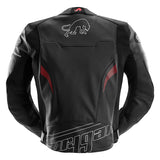 Blouson Moto Furygan HELIX — Protection CE Niveau AAA Noir - Blanc - Rouge - LE PRATIQUE DU MOTARD