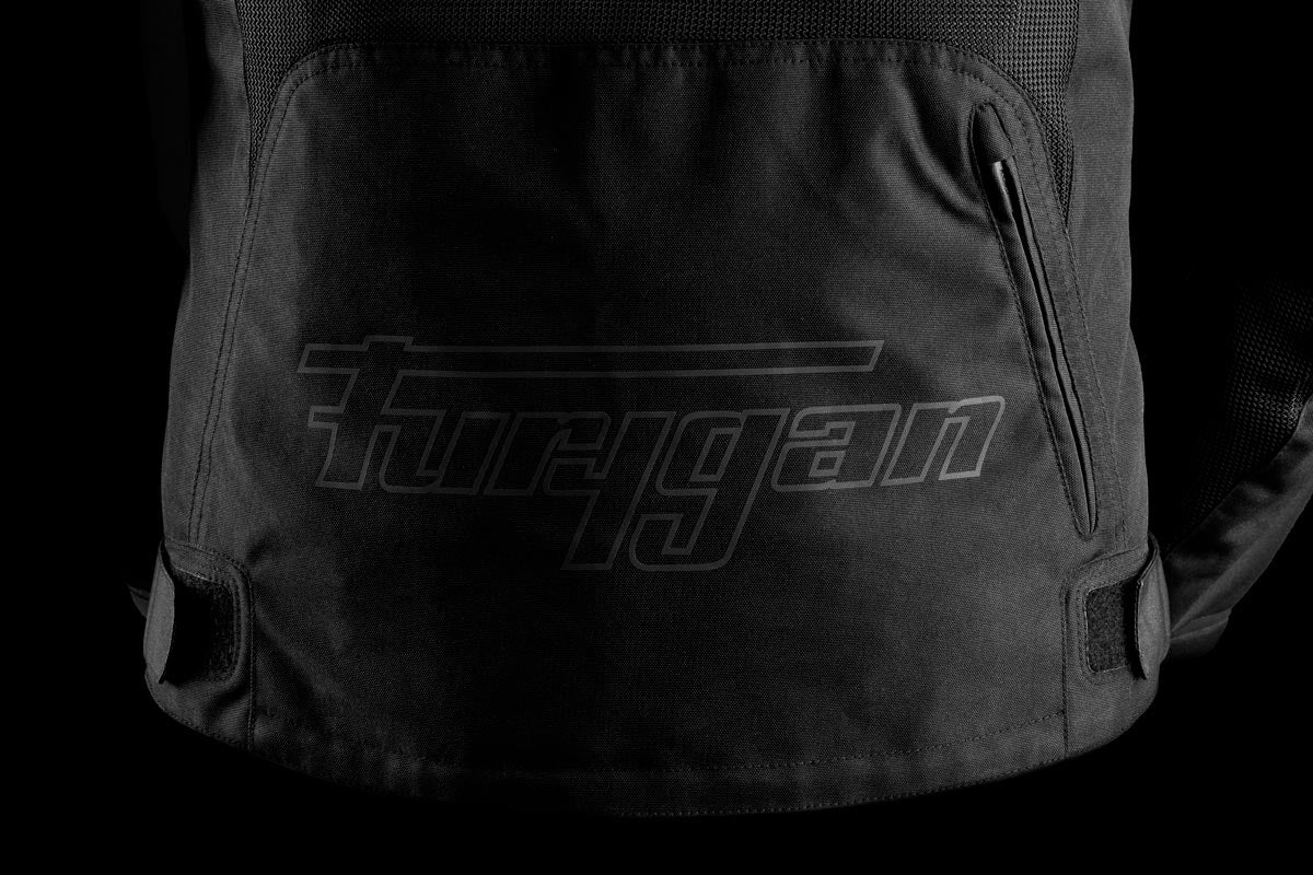 Blouson Moto Furygan AQUILON — Protection CE Niveau A Noir - Gris - LE PRATIQUE DU MOTARD