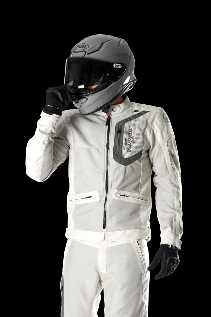 Pantalon Moto Furygan CIARAN — Protection CE Niveau A Pearl - Gris - LE PRATIQUE DU MOTARD