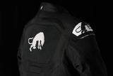 Blouson Moto Furygan ATOM VENTED EVO — Protection CE Niveau A Noir - Blanc - LE PRATIQUE DU MOTARD