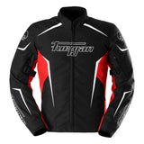 Blouson Moto Furygan YORI — Protection CE Niveau AA Noir - Rouge - Blanc - LE PRATIQUE DU MOTARD