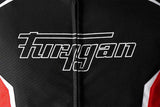 Blouson Moto Furygan YORI — Protection CE Niveau AA Noir - Rouge - Blanc - LE PRATIQUE DU MOTARD