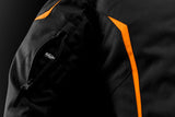 Blouson Moto Furygan YORI — Protection CE Niveau AA Noir - Blanc - Orange stab - LE PRATIQUE DU MOTARD