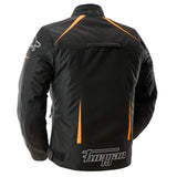 Blouson Moto Furygan YORI — Protection CE Niveau AA Noir - Blanc - Orange stab - LE PRATIQUE DU MOTARD