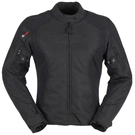 Blouson Moto Furygan ODESSA — Protection CE Niveau AA Noir - Noir - LE PRATIQUE DU MOTARD