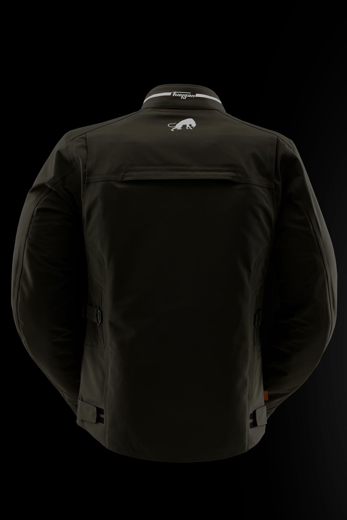 Blouson Moto Furygan HARRIS TROOPER — Protection CE Niveau A Kaki - LE PRATIQUE DU MOTARD