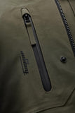 Blouson Moto Furygan HARRIS TROOPER — Protection CE Niveau A Kaki - LE PRATIQUE DU MOTARD