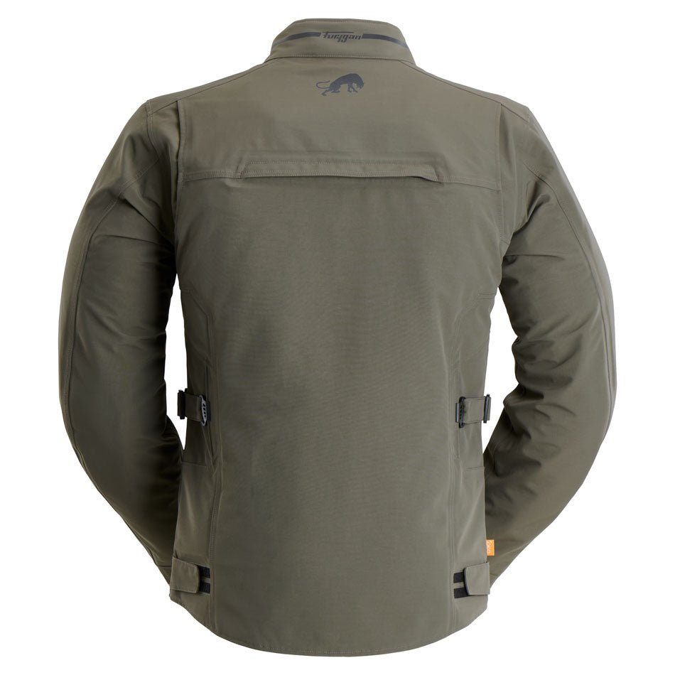 Blouson Moto Furygan HARRIS TROOPER — Protection CE Niveau A Kaki - LE PRATIQUE DU MOTARD