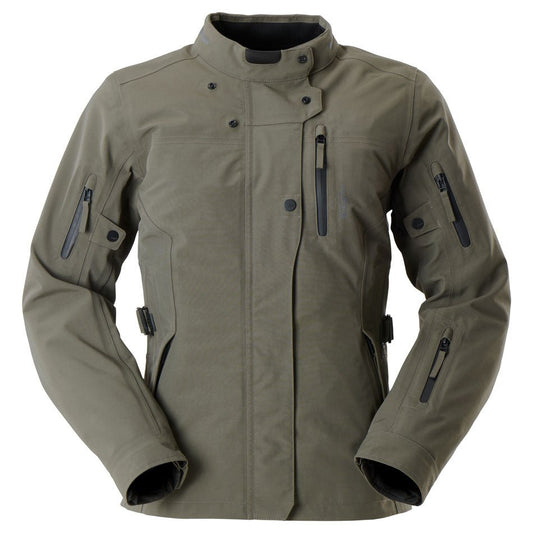 Blouson Moto Furygan SARAH TROOPER — Protection CE Niveau A Kaki - LE PRATIQUE DU MOTARD