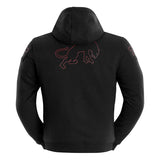 Blouson Moto Furygan LIVIO X KEVLAR® — Protection CE Niveau AA Noir - Rouge - LE PRATIQUE DU MOTARD
