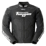 Blouson Moto Furygan TX RAPTOR — Protection CE Niveau AA Noir - Blanc - LE PRATIQUE DU MOTARD