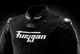 Blouson Moto Furygan TX RAPTOR — Protection CE Niveau AA Noir - Blanc - LE PRATIQUE DU MOTARD