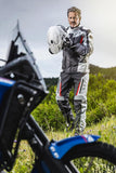 Blouson Moto Furygan APALACHES EVO — Protection CE Niveau AA Gris - Pearl - Rouge - LE PRATIQUE DU MOTARD