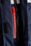 Blouson Moto Furygan APALACHES LADY EVO — Protection CE Niveau AA Bleu - Pearl - Rouge - LE PRATIQUE DU MOTARD