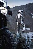 Blouson Moto Furygan APALACHES LADY EVO — Protection CE Niveau AA Gris - Pearl - Rouge - LE PRATIQUE DU MOTARD