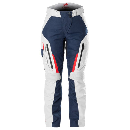Pantalon Moto Furygan KILLINGTON LADY — Protection CE Niveau AA Bleu - Pearl - Rouge - LE PRATIQUE DU MOTARD